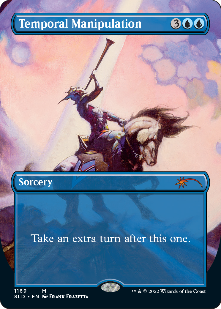 Temporal Manipulation (SLD-1169) - Secret Lair Drop (Borderless) Foil