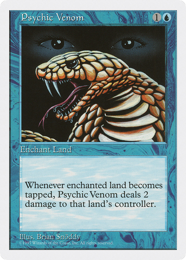 Psychic Venom (5ED-) - Fifth Edition