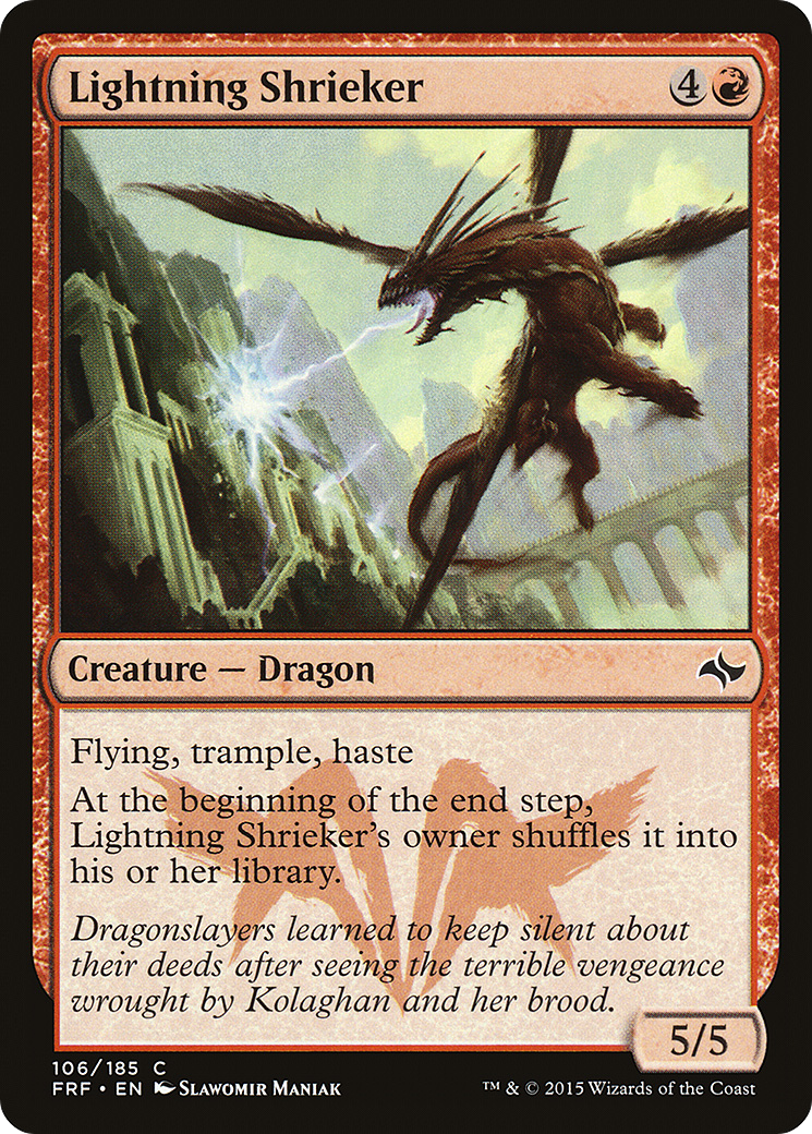 Lightning Shrieker (FRF-106) - Fate Reforged