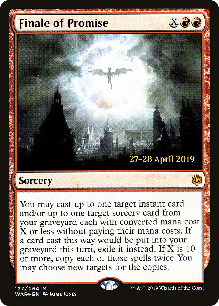Finale of Promise (PRE-127) - War of the Spark Promos Foil