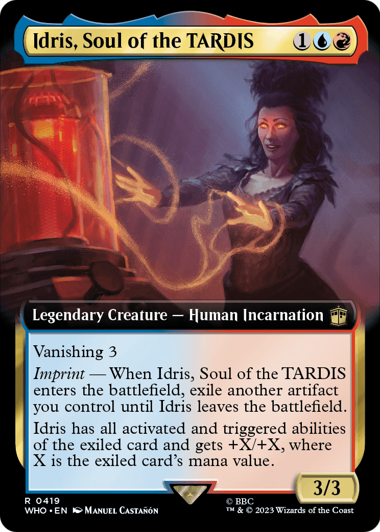 Idris, Soul of the TARDIS (Extended Art) (WHO-419) - Doctor Who: (Extended Art)