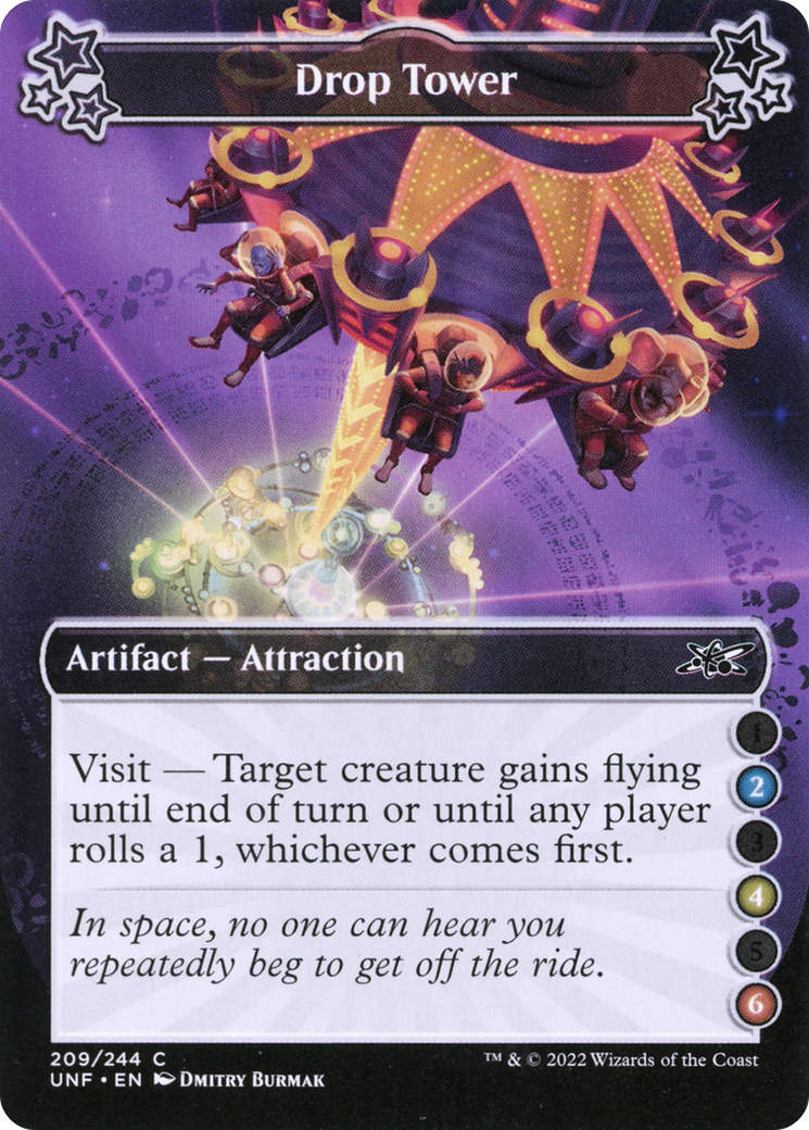 Drop Tower (2-4-6) (UNF-209) - Unfinity Foil