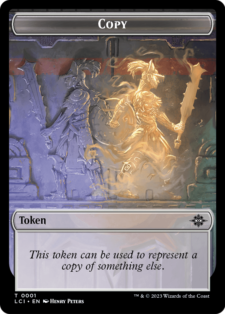 Copy (TLCI-001) - The Lost Caverns of Ixalan Tokens Foil