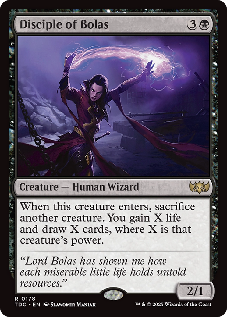 Disciple of Bolas (TDC-178) - Commander: Tarkir: Dragonstorm