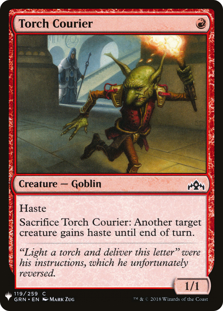 Torch Courier (LIST-119) - The List
