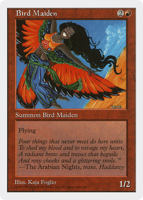 Bird Maiden (5ED-) - Fifth Edition