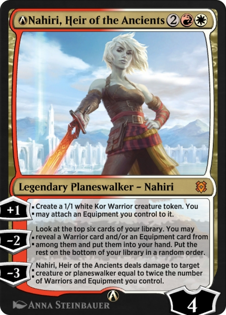 A-Nahiri, Heir of the Ancients (ZNR-A-230) - Zendikar Rising