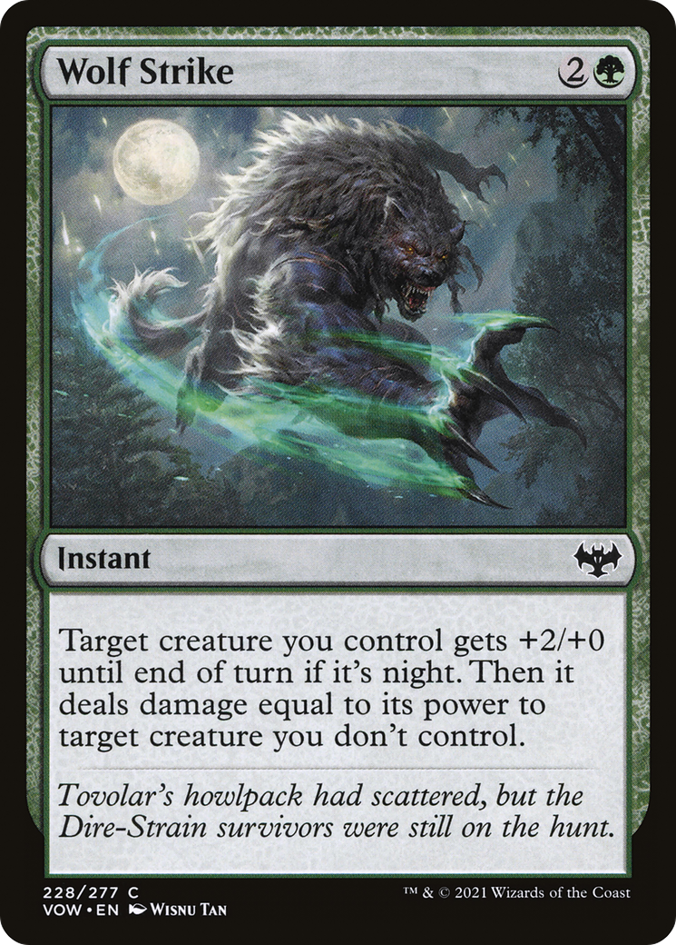 Wolf Strike (VOW-228) - Innistrad: Crimson Vow