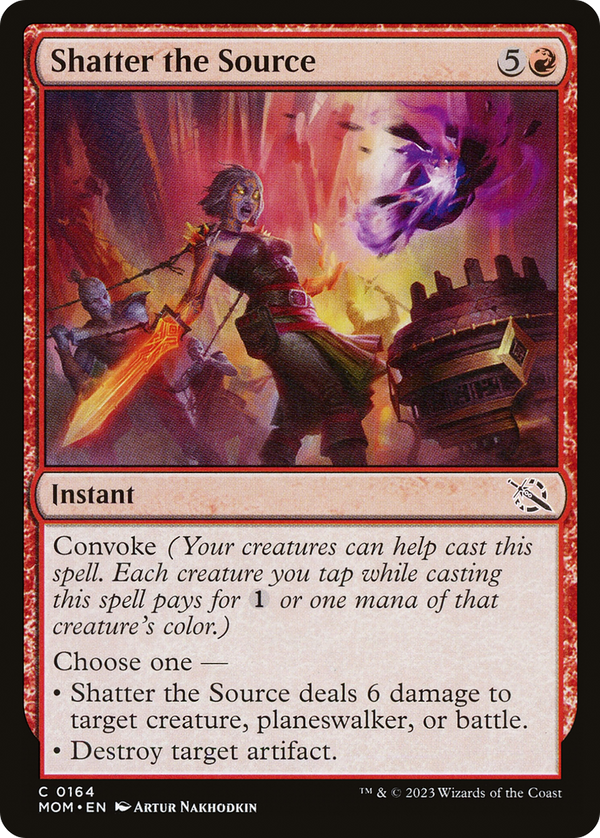 Shatter the Source (MOM-164) - March of the Machine