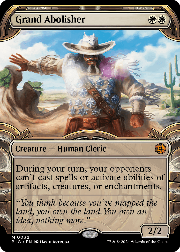 Grand Abolisher (Showcase) (BIG-032) - The Big Score: (Showcase) Foil