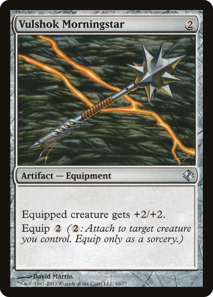 Vulshok Morningstar (DDI-066) - Duel Decks: Venser vs. Koth