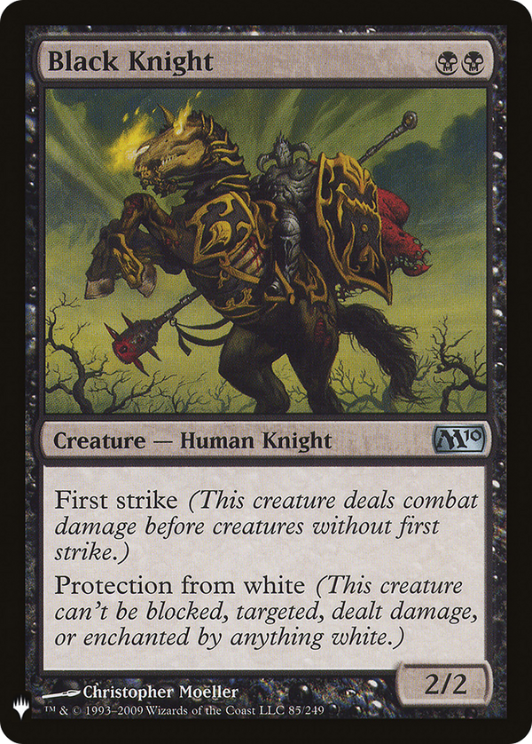 Black Knight (LIST-085) - The List