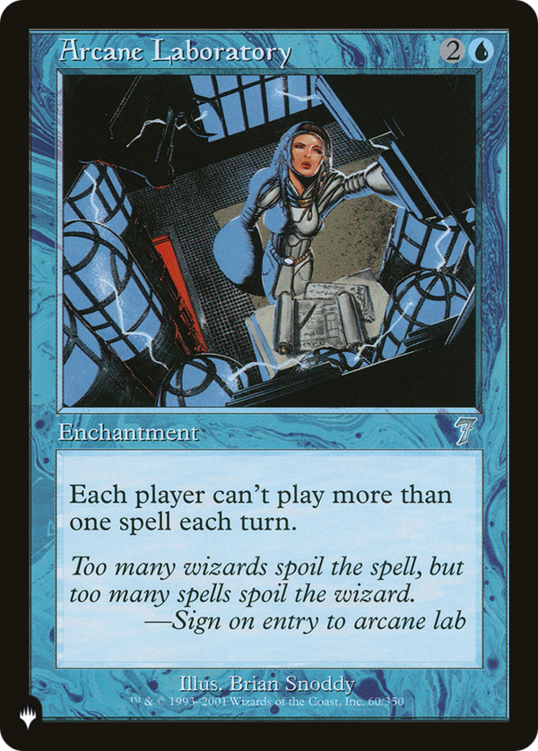 Arcane Laboratory (LIST-60/350) - The List