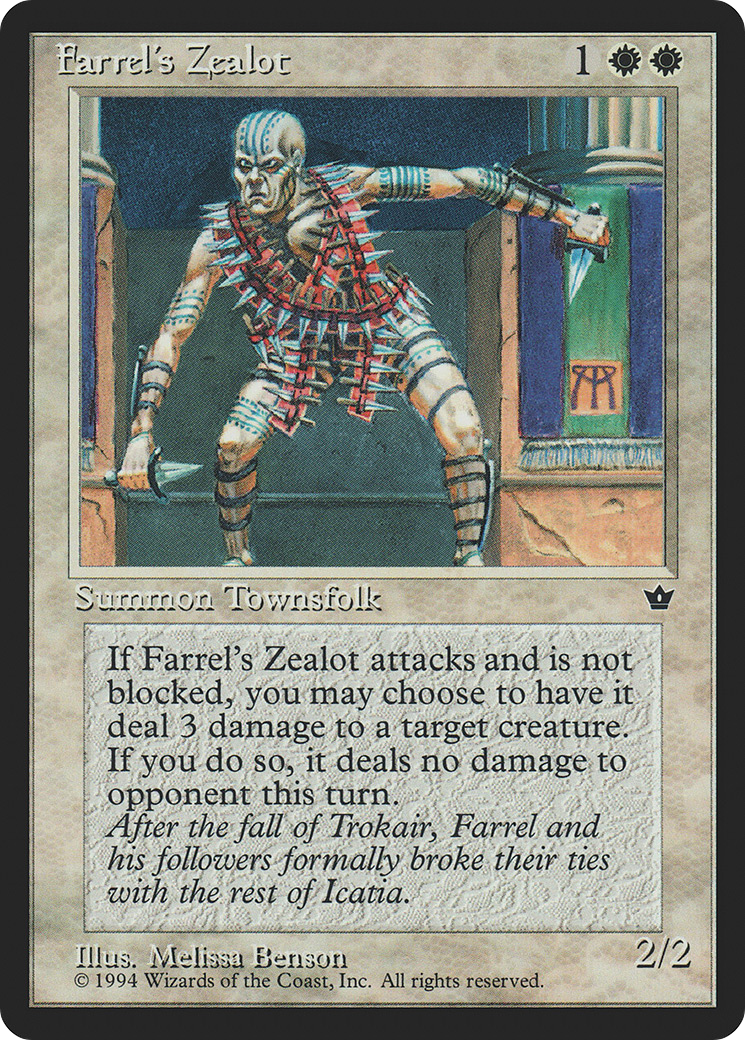 Farrel's Zealot (FEM-) - Fallen Empires