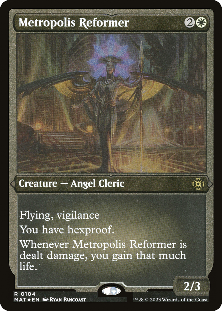 Metropolis Reformer (Foil Etched) (MAT-104) - March of the Machine: The Aftermath Foil