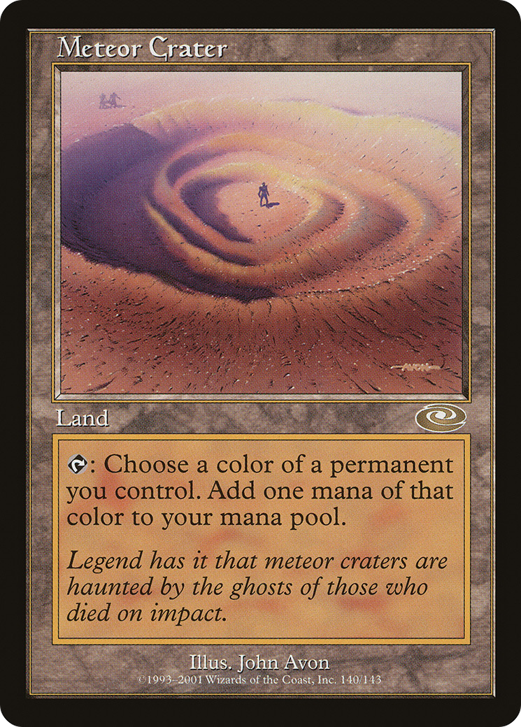 Meteor Crater (PLS-140) - Planeshift