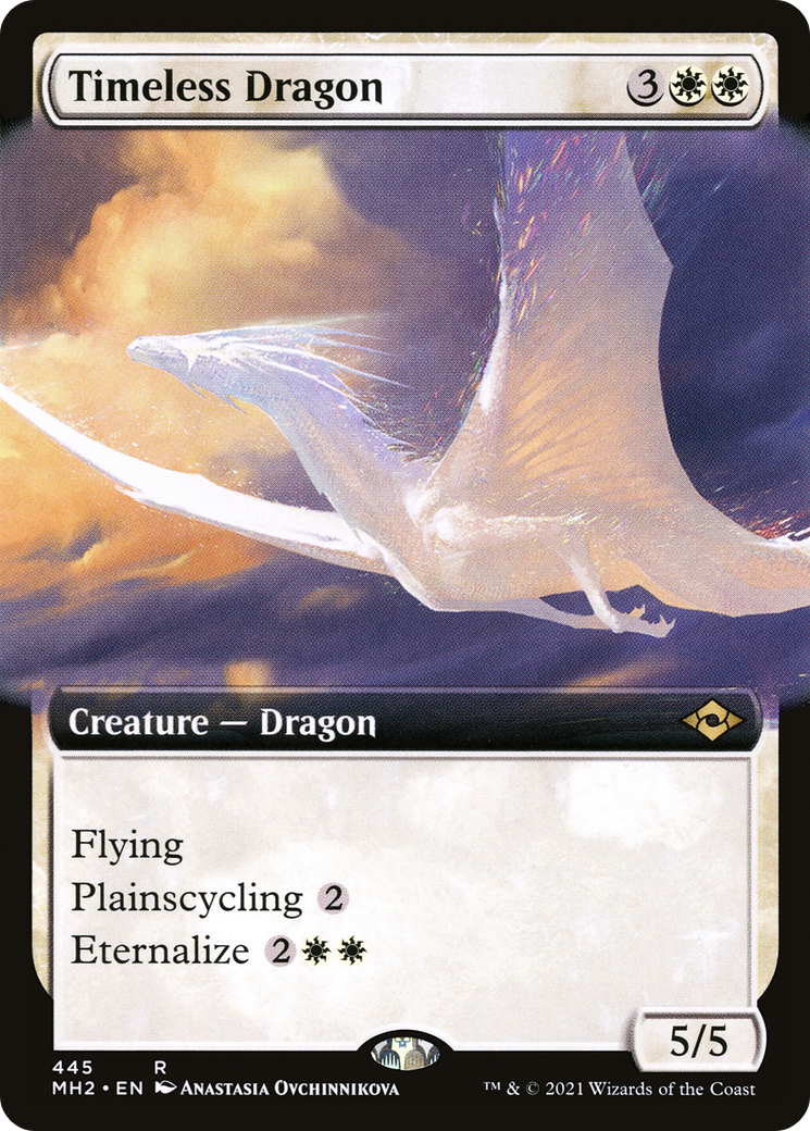 Timeless Dragon (Extended Art) (MH2-445) - Modern Horizons 2: (Extended Art)