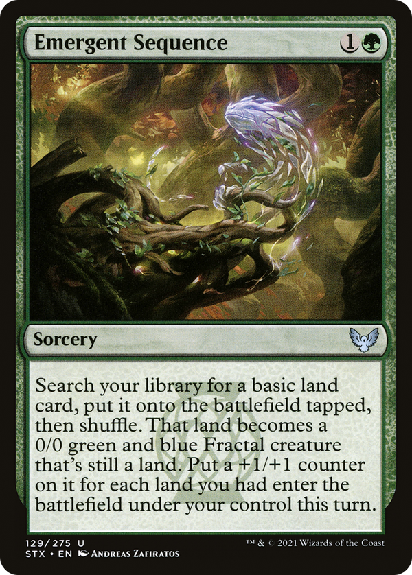 Emergent Sequence (STX-129) - Strixhaven: School of Mages Foil