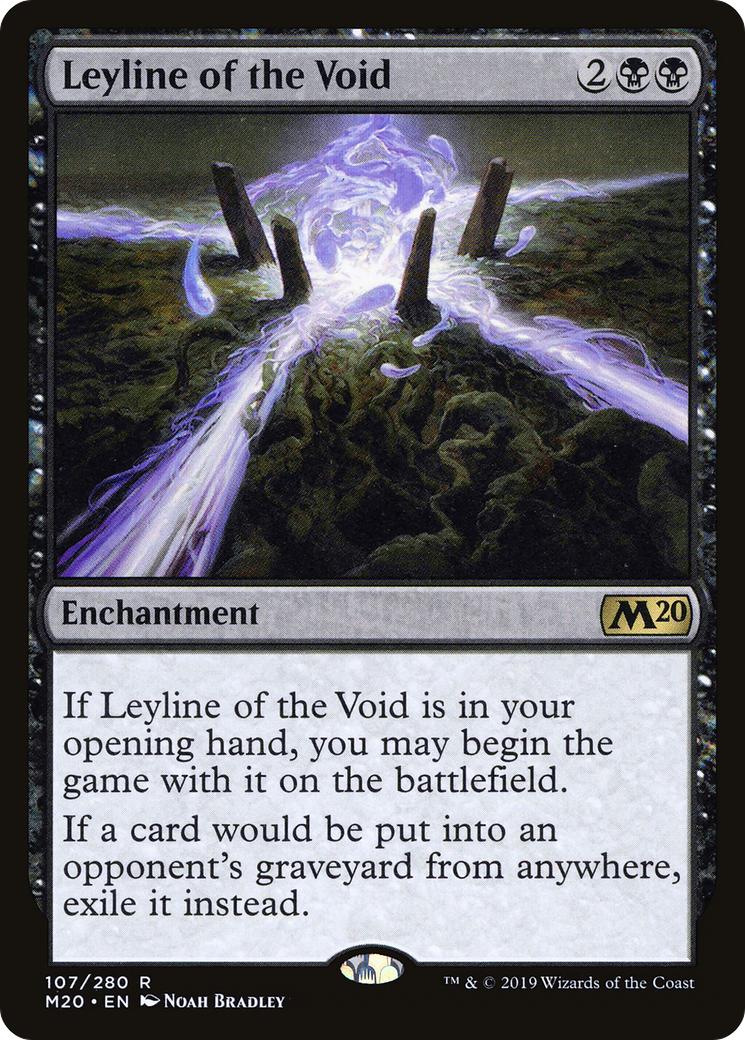 Leyline of the Void (M20-107) - Core Set 2020