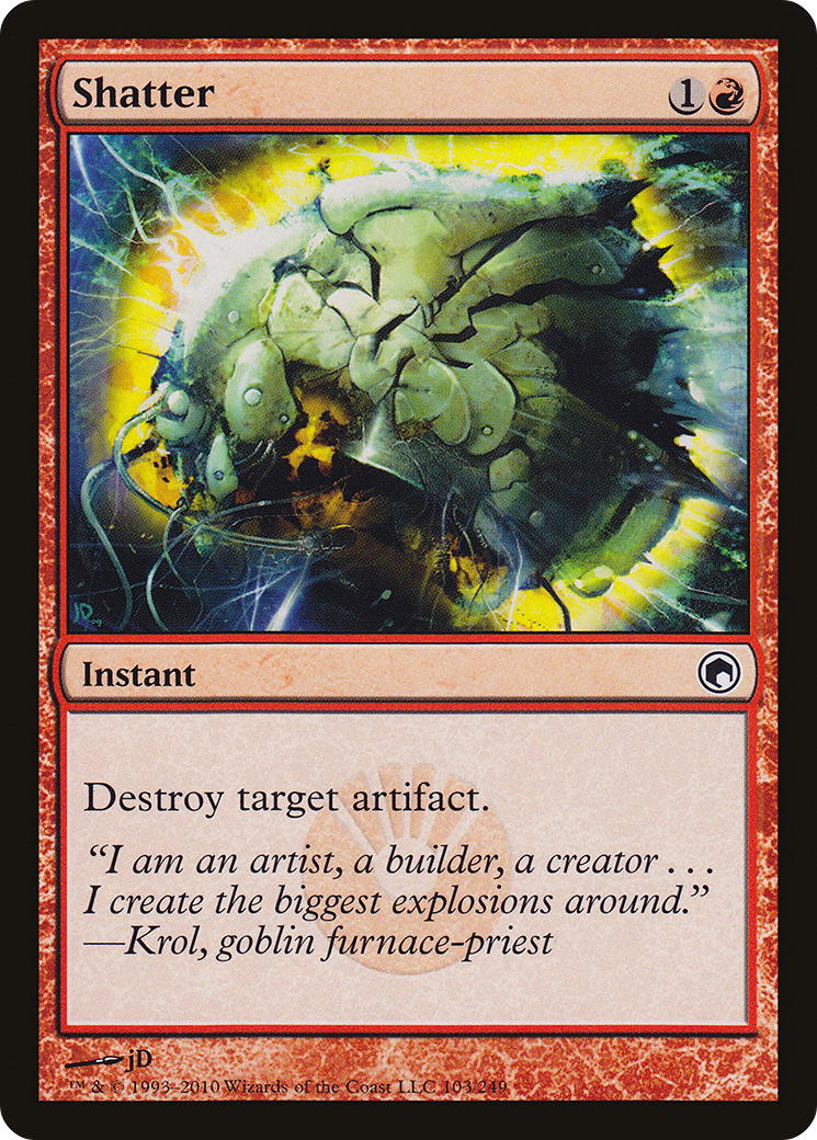 Shatter (SOM-103) - Scars of Mirrodin Foil