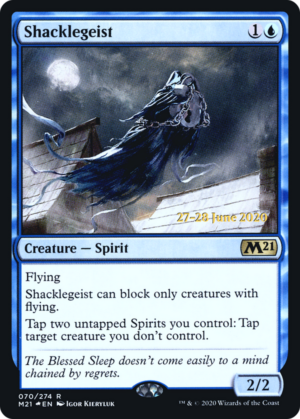 Shacklegeist (PRE-070) - Core Set 2021 Promos Foil
