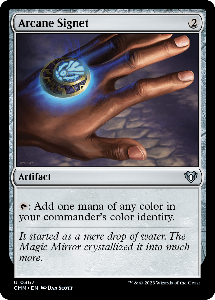 Arcane Signet (CMM-367) - Commander Masters