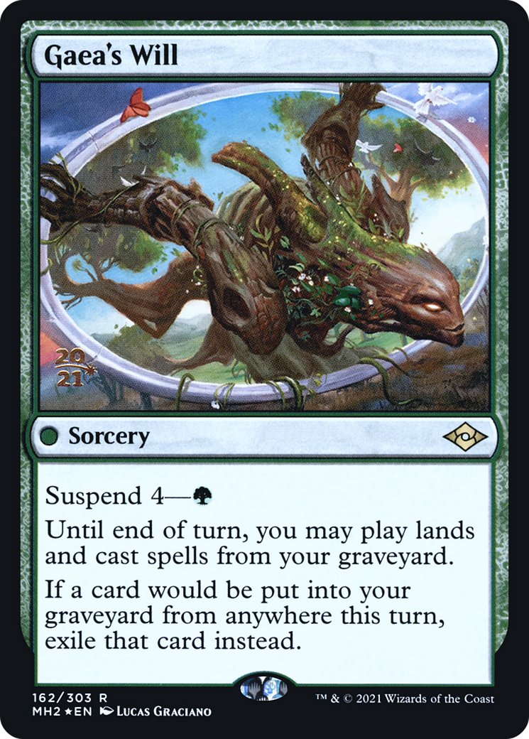 Gaea's Will (PRE-162S) - Modern Horizons 2 Promos Foil
