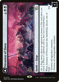 Invasion of Fiora (PRE-114) - March of the Machine Promos Foil