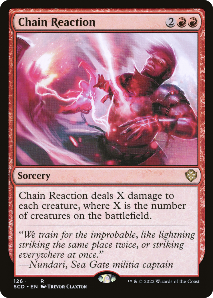 Chain Reaction (SCD-126) - Starter Commander Decks