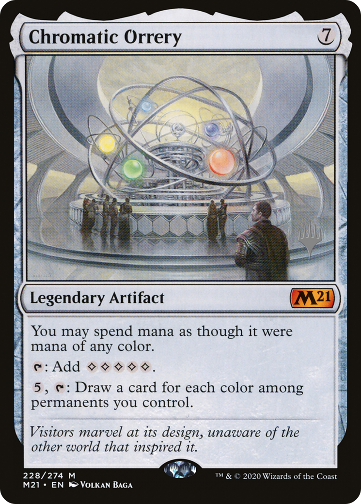Chromatic Orrery (PPM21-228) - Core Set 2021 Promos