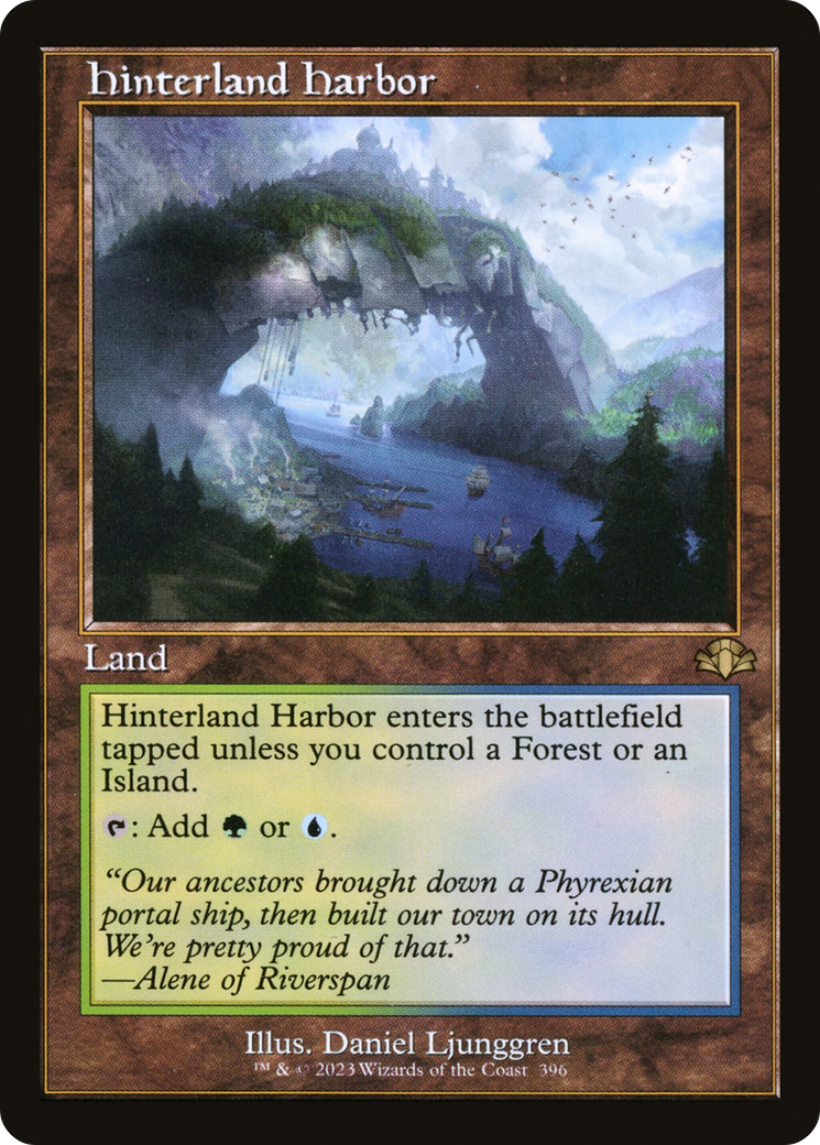 Hinterland Harbor (Retro Frame) (DMR-396) - Dominaria Remastered Foil
