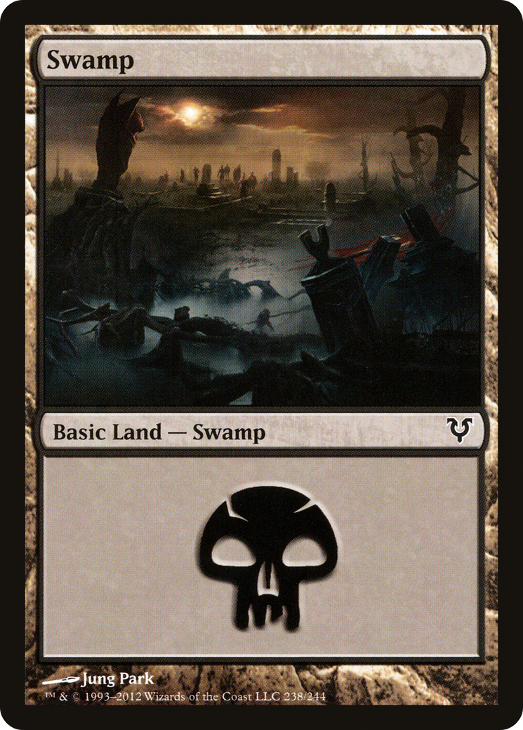 Swamp (238) (AVR-238) - Avacyn Restored Foil