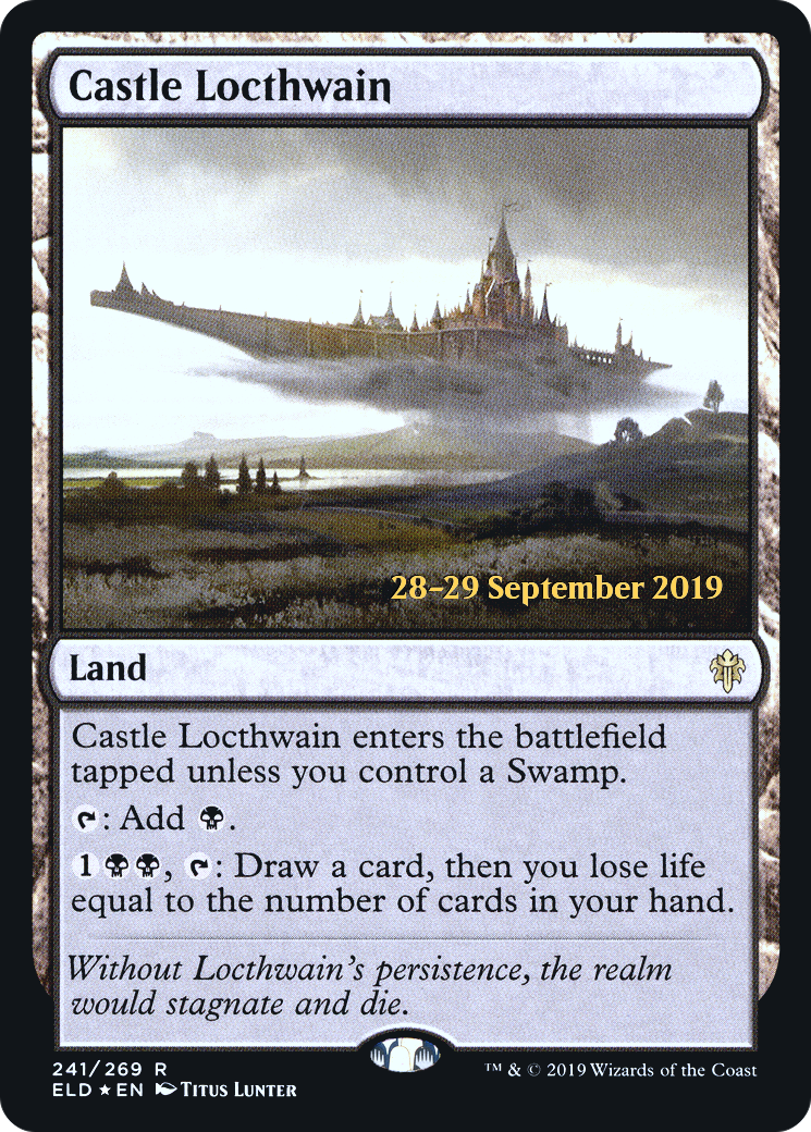 Castle Locthwain (PRE-241) - Throne of Eldraine Promos Foil