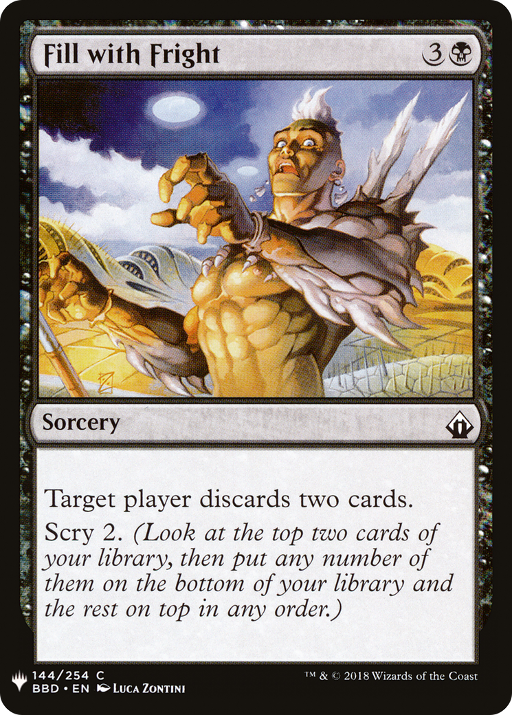 Fill with Fright (LIST-144) - The List