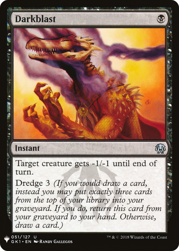 Darkblast (LIST-051) - The List