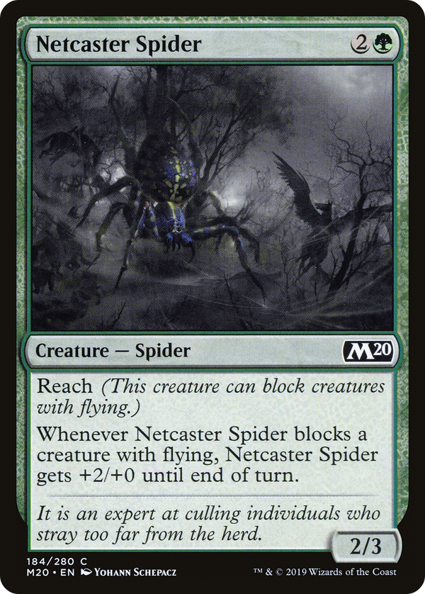 Netcaster Spider (M20-184) - Core Set 2020