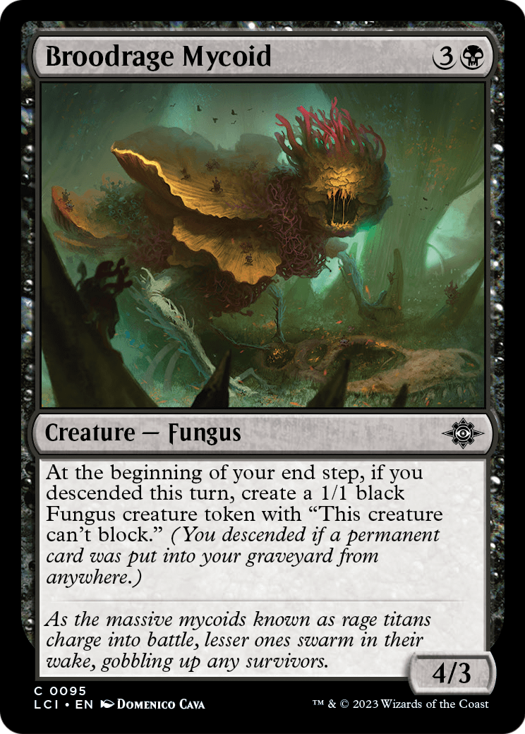 Broodrage Mycoid (LCI-095) - The Lost Caverns of Ixalan
