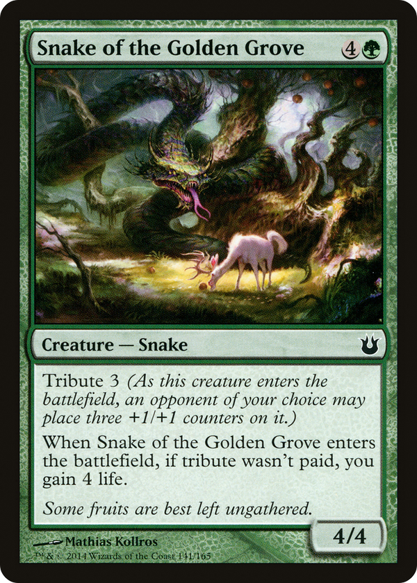 Snake of the Golden Grove (BNG-141) - Born of the Gods Foil