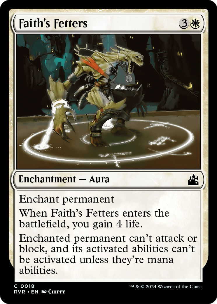 Faith's Fetters (RVR-018) - Ravnica Remastered