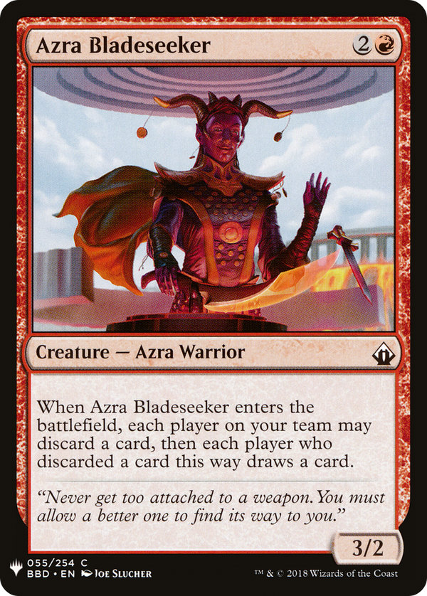 Azra Bladeseeker (LIST-055) - The List
