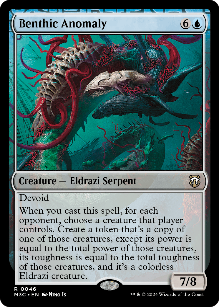 Benthic Anomaly (M3C-046) - Modern Horizons 3 Commander: (devoid)