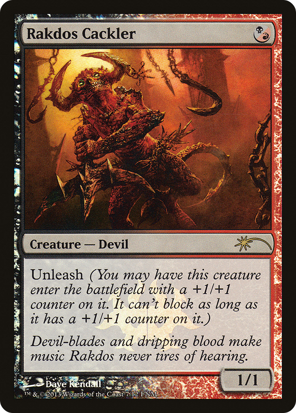 Rakdos Cackler (FNM-) - Friday Night Magic 2013 Foil
