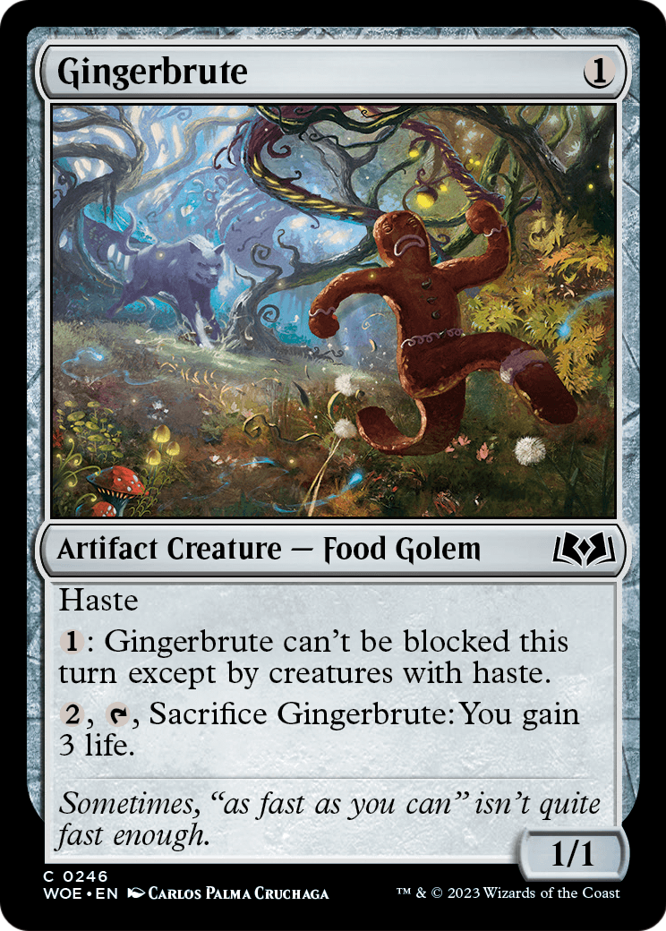 Gingerbrute (WOE-246) - Wilds of Eldraine
