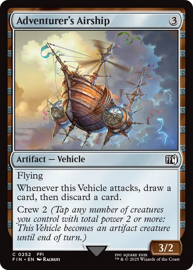 Adventurer's Airship (FIN-252) - FINAL FANTASY Foil