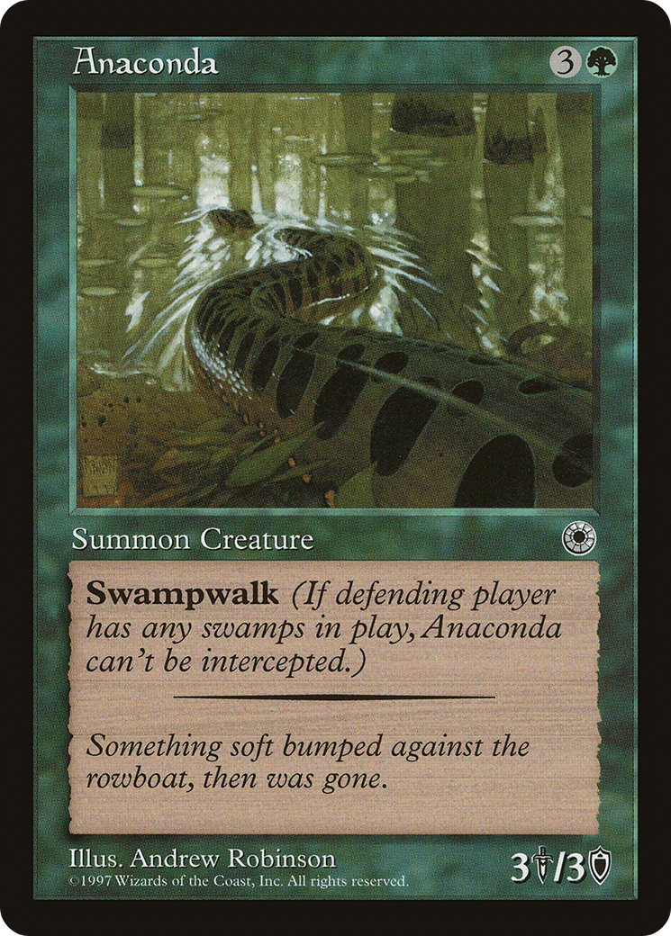 Anaconda (Flavor Text) (POR-) - Portal