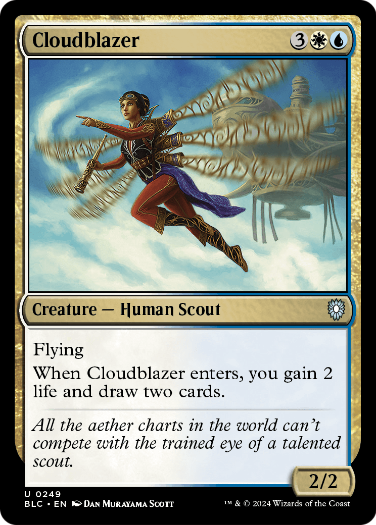 Cloudblazer (BLC-249) - Bloomburrow Commander