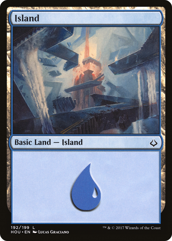 Island (192) (HOU-192) - Hour of Devastation Foil
