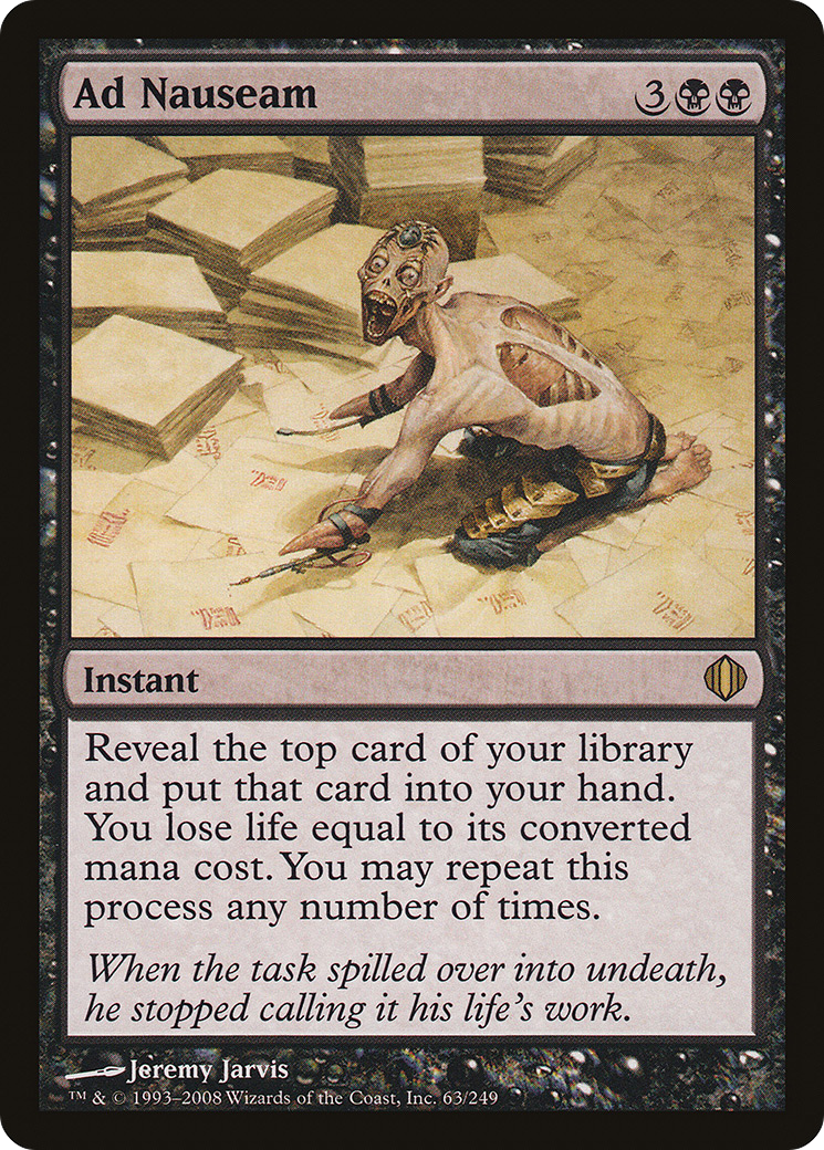 Ad Nauseam (ALA-063) - Shards of Alara Foil