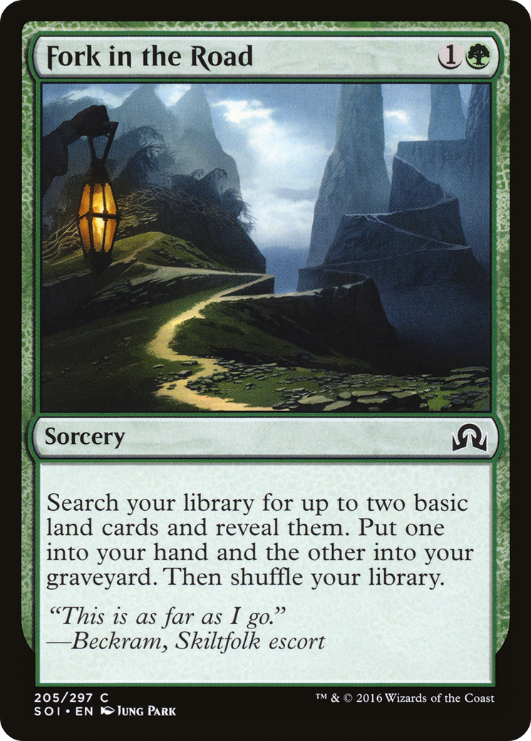 Fork in the Road (SOI-205) - Shadows over Innistrad Foil