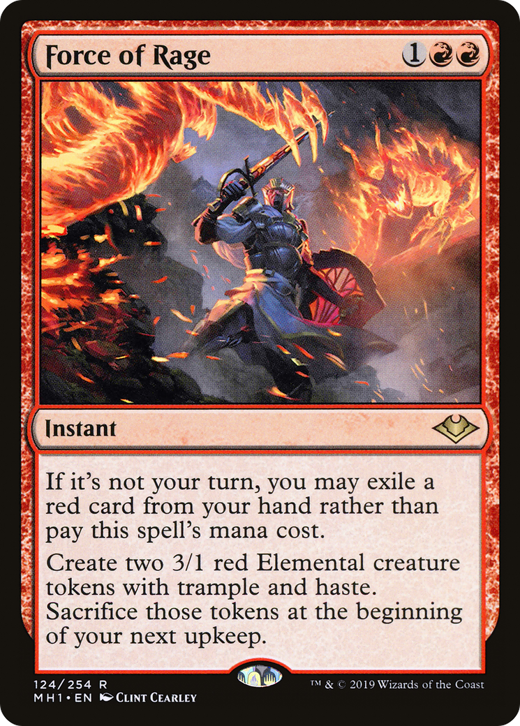 Force of Rage (MH1-124) - Modern Horizons